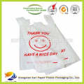 HDPE / plastic t shirt bags for supermarket